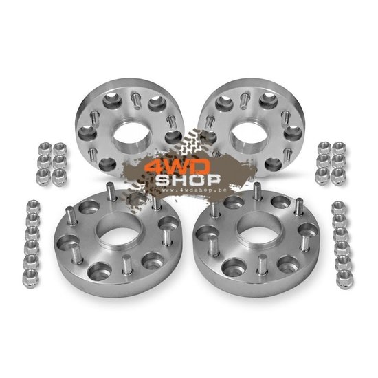 4WD SHOP WHEEL SPACER KIT - FIAT FULLBACK 30MM
