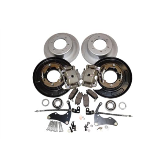 Pedders Suspension Ombouwset schijfrem achterzijde