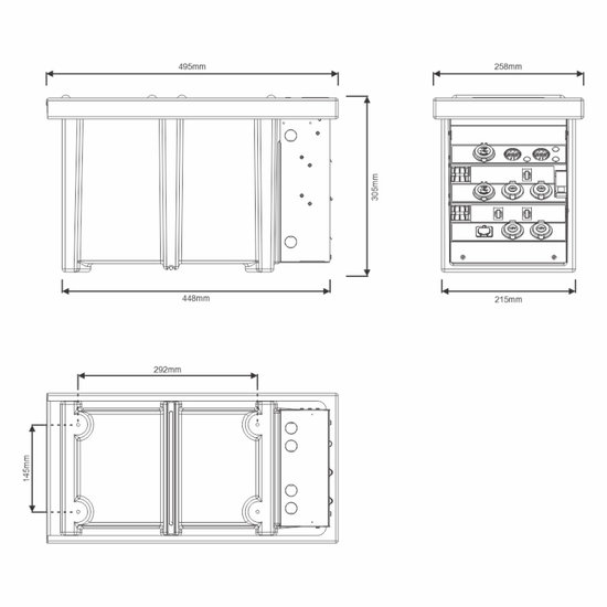 National Luna Portable Power Pack V2 - Includes cable & hardware (Upgraded)