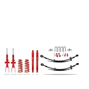 Pedders 2 Inch Heavy Duty Lift Kit. Met Foam Cell Shocks. Volkswagen Amarok 4 cilinder