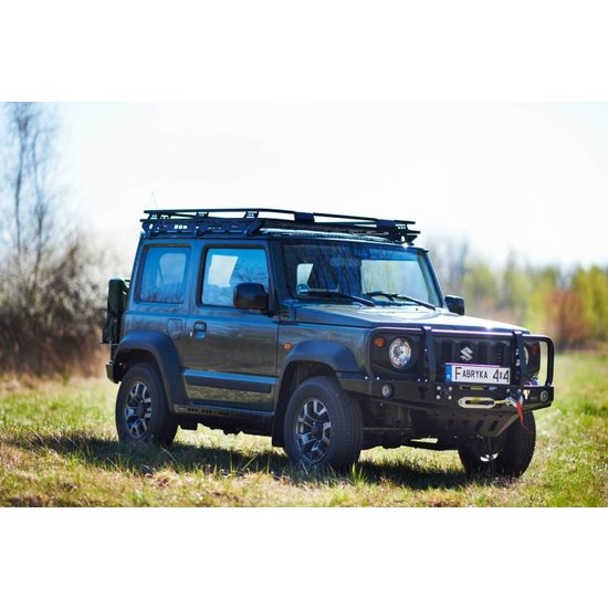F-4X4 VOORBUMPER MET AFNEEMBARE BULLBAR SUZUKI JIMNY IV 1.5 BENZINE 18-