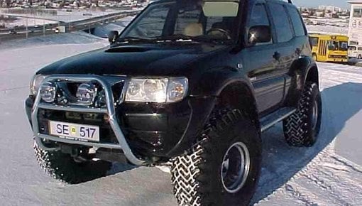 lift kits and suspension for the Nissan Terrano