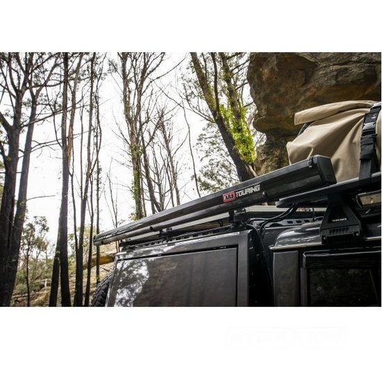 ARB ARB awning BLACK alu - with light 2500x2500mm