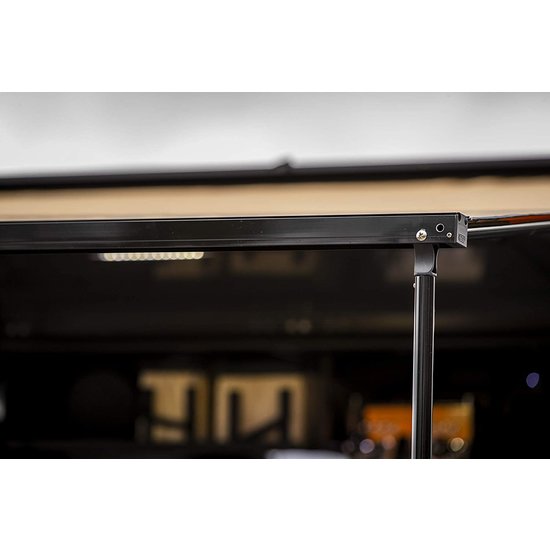 ARB ARB awning BLACK alu - with light 2500x2500mm