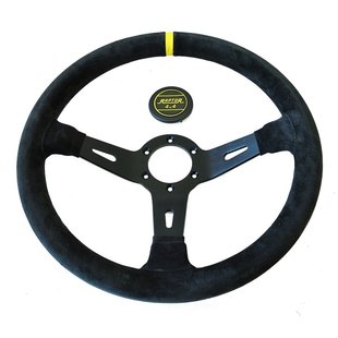 RAPTOR 4X4 STEERING WHEEL 14" SUEDEN