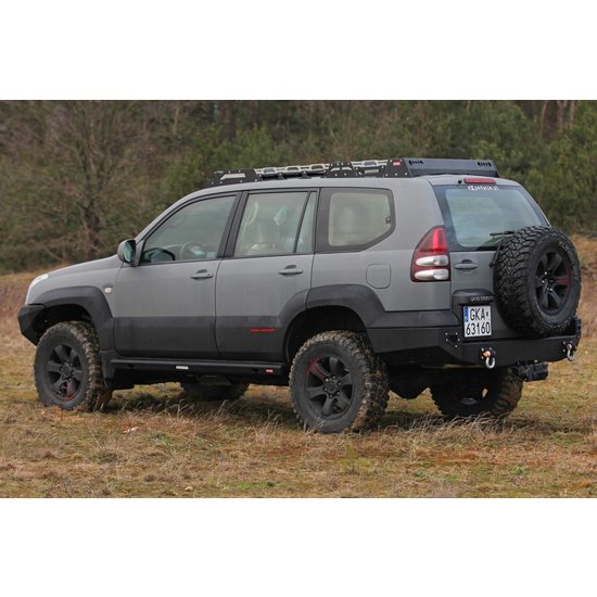 More4x4 Off-road bumper Toyota Land Cruiser J120 J125 MorE 4x4