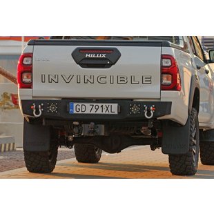 Stalen achterbumper Toyota Hilux REVO - MorE 4x4