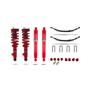 + 2inch Pedders Heavy Duty Load Carrying and Towing Suspension Kit. With Assembled struts. Nissan Navara D40
