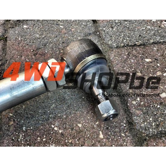 4WD SHOP Regelbare Heavy Duty Stuurstang (2.8l motor)
