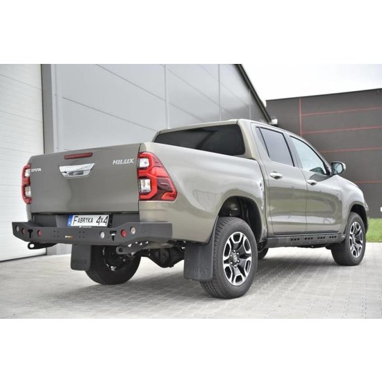F-4X4 ACHTERBUMPER KORT TOYOTA HILUX REVO 2020-