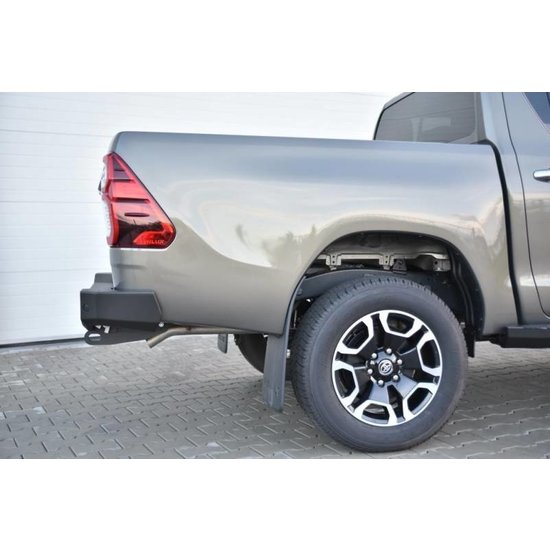 F-4X4 ACHTERBUMPER KORT TOYOTA HILUX REVO 2020-