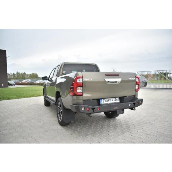 F-4X4 ACHTERBUMPER KORT TOYOTA HILUX REVO 2020-