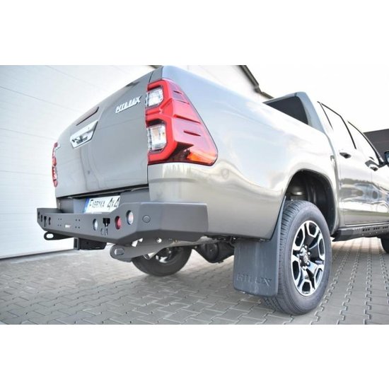 F-4X4 ACHTERBUMPER KORT TOYOTA HILUX REVO 2020-