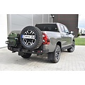 F-4X4 ACHTERBUMPER KORT TOYOTA HILUX REVO 2020-