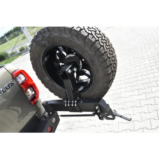 F-4X4 RESERVEWIEL HOUDER TOYOTA HILUX REVO 2016-