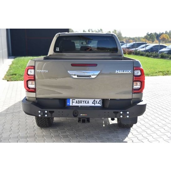 F-4X4 ACHTERBUMPER LANG ZONDER LAMPEN TOYOTA HILUX REVO 2020-