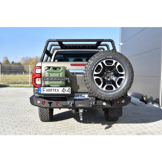 F-4X4 ACHTERBUMPER LANG STANDAARD TOYOTA HILUX REVO 2020-