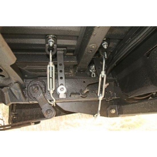 MorE 4x4 Draaibare lier montageplaat met giek