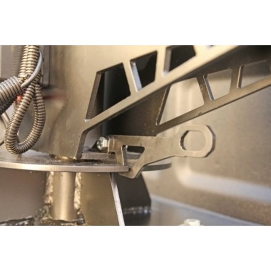 MorE 4x4 Draaibare lier montageplaat met giek