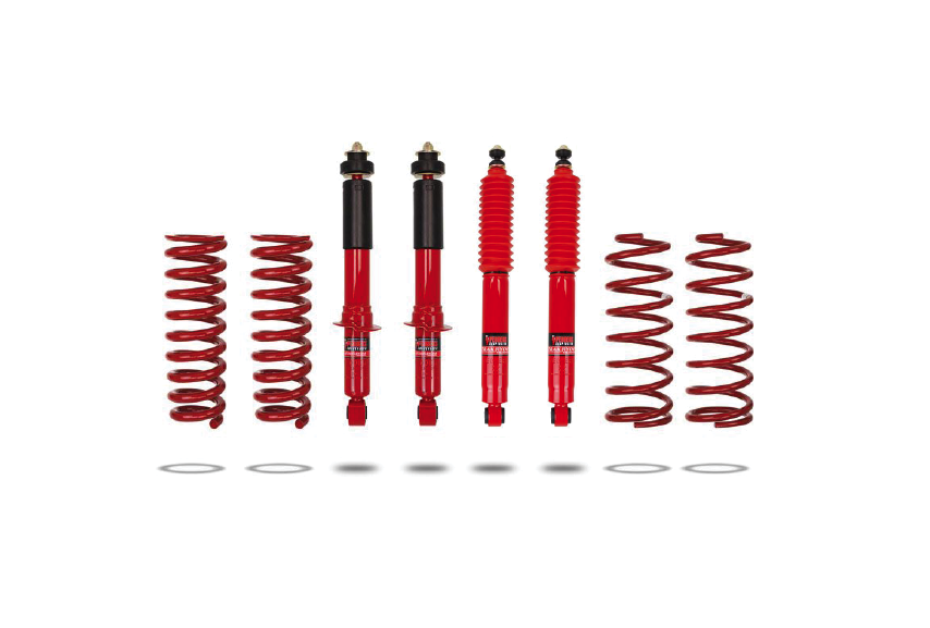 Pedders 1.75 Inch Suspension Lift Kit. With Heavy Duty Front Toyota