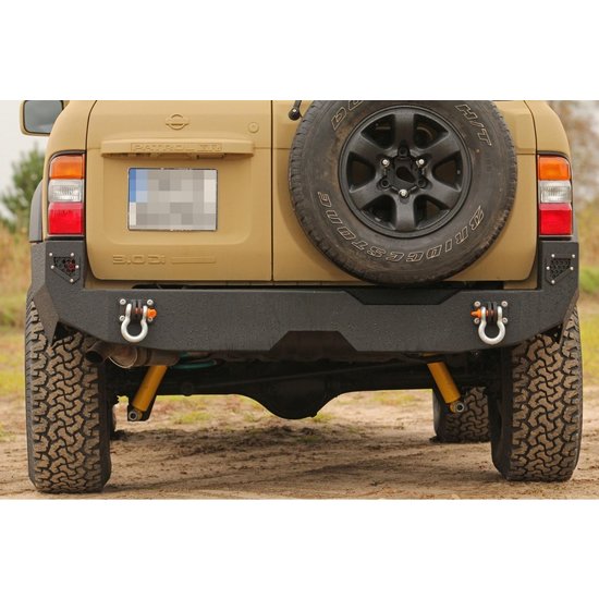 More4x4 Stalen achterbumper Nissan Patrol Y61 97-04 MorE 4x4