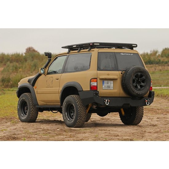 MorE 4x4 Stalen achterbumper Nissan Patrol Y61 97-04 MorE 4x4