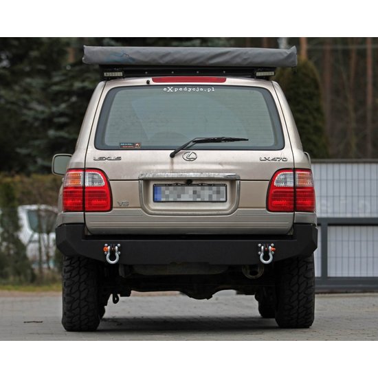 More4x4 Stalen achterbumper Toyota Land Cruiser J100 / Lexus LX 470 MorE 4x4
