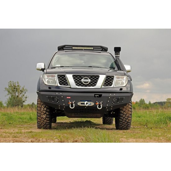 MorE 4x4 Winchbumper Nissan Navara D40 / Pathfinder R51 05-10 MorE 4x4