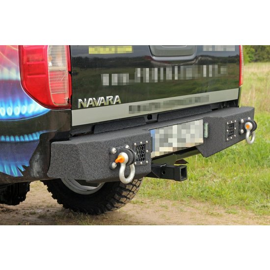 More4x4 Stalen achterbumper Nissan Navara D40 05-14 MorE 4x4