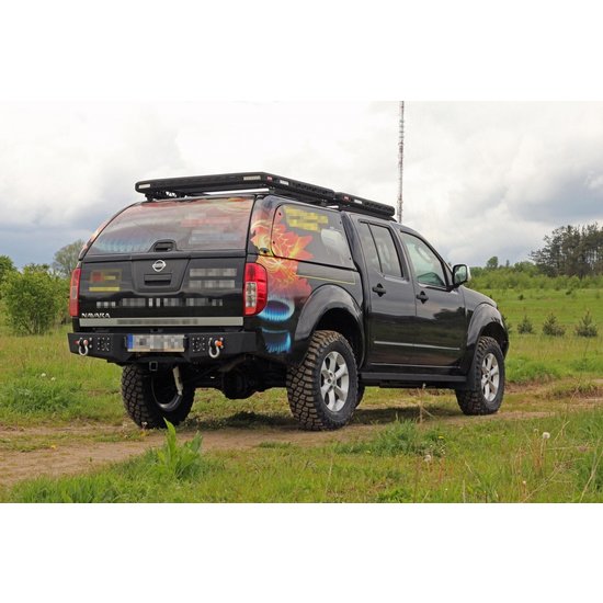 More4x4 Stalen achterbumper Nissan Navara D40 05-14 MorE 4x4