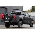 MorE 4x4 Reservewiel houder + accessoires  More 4x4 achterbumpers voor pick-up's draaibaar