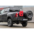 MorE 4x4 Reservewiel houder + accessoires  More 4x4 achterbumpers voor pick-up's draaibaar