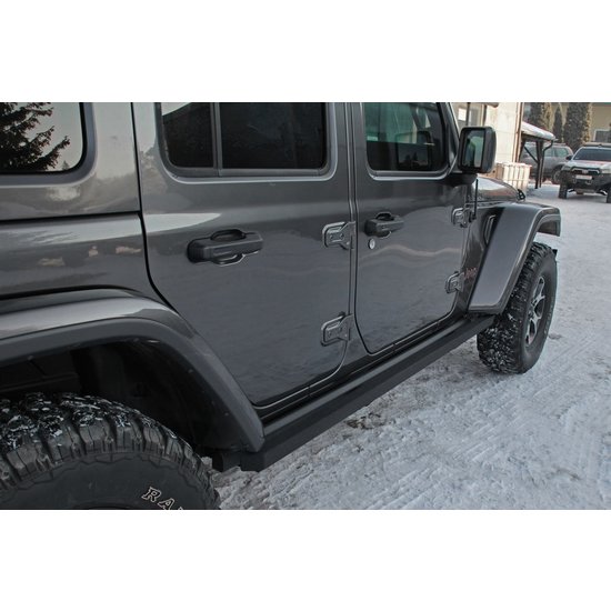 MorE 4x4 Rocksliders Jeep Wrangler JL 2018+ lange versie MorE 4x4