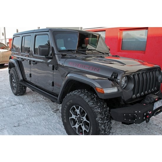 MorE 4x4 Rocksliders Jeep Wrangler JL 2018+ lange versie MorE 4x4