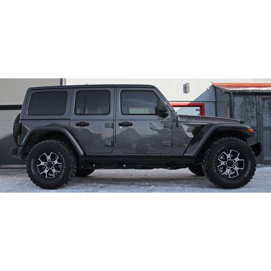 More4x4 Rocksliders Jeep Wrangler JL 2018+ lange versie MorE 4x4