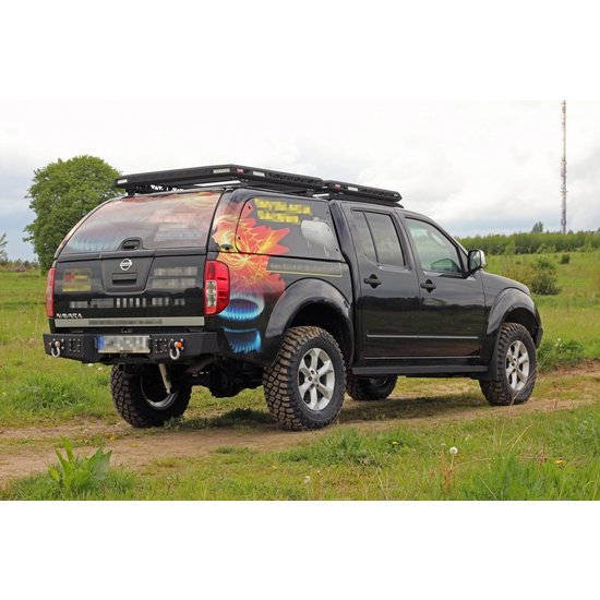 More4x4 Rocksliders Nissan Navara D40 05-14 More 4x4
