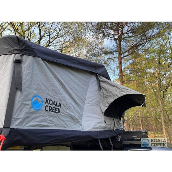 Koala Creek KOALA CREEK® – TEIDE 190L daktent donker grijs met overdekte instap