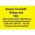 Koala Creek KOALA CREEK® Rooftop tent DELUX set : Anti condens mat + bagage net + 2 schoenzakken - LED 12 volt.