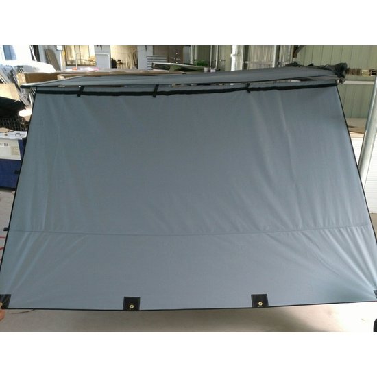 Koala Creek KOALA CREEK® EXPLORER combinatie luifel zijwand - voorwand grijs 200x200 / 250x250 / 300x200