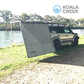 Koala Creek KOALA CREEK® EXPLORER combinatie luifel zijwand - voorwand grijs 200x200 / 250x250 / 300x200