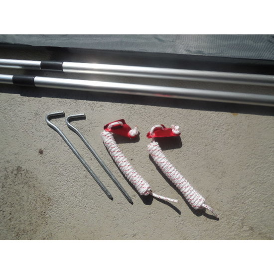 Koala Creek KOALA CREEK® luifel stokken set (2 stuks) 215 cm aluminium verstelbaar