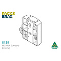 Racksbrax 8159 afsluitbare luifel snelmontage set (2 stuks)