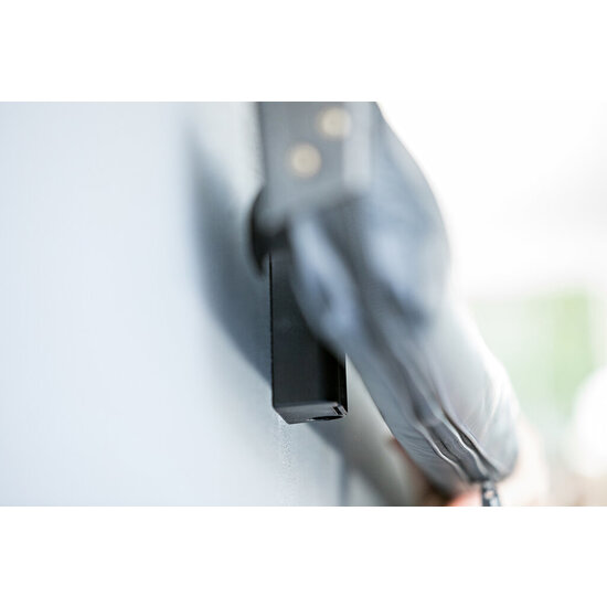 Racksbrax 8160 muurmontage snelmontage set niet afsluitbaar (2 stuks)