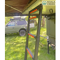Koala Creek KOALA CREEK® daktent zwarte telescoopladder zelfinschuivend - 230 / 260 cm lang