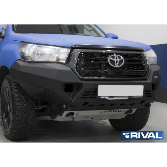 Rival 4x4 BUMPER FRONT RIVAL TOYOTA HILUX REVO, GELEVERD MET LINKPLAAT (zie beschrijving) (COMPETIEGEBRUIK)