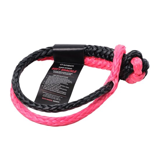 Saber Saber 9,000KG SaberPro Soft Shackle – Pink & Black
