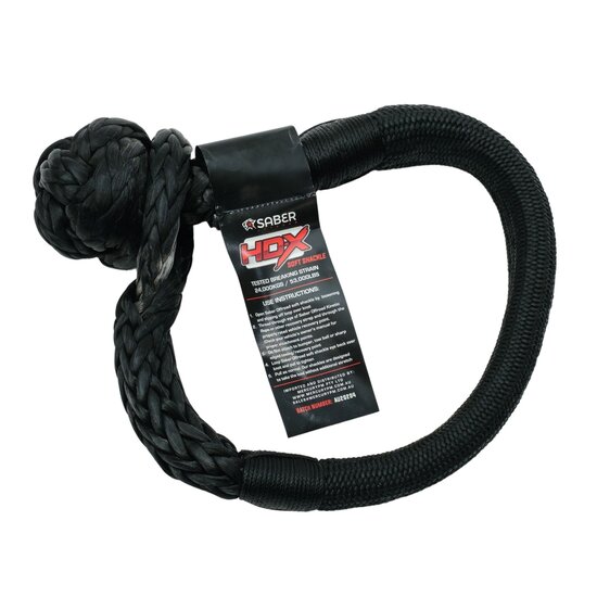 Saber 24,000KG HDX Technora Bound Soft Shackle