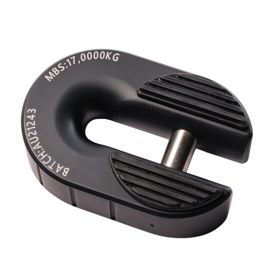 Saber Saber 7075 Alloy Winch Shackle - Cerakote Black
