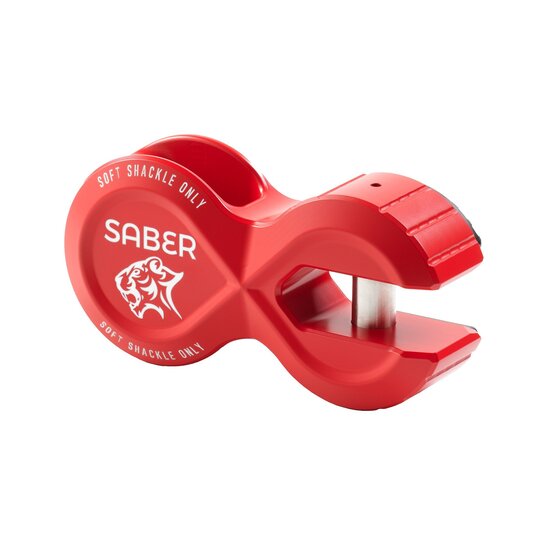 Saber Saber 7075 Alloy Winch Shackle Pro - Cerakote Red
