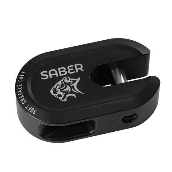 Saber Saber 7075 Alloy Winch Shackle Short - Cerakote